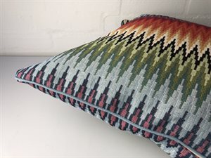 Gobelin - fineste zig zag i multi color